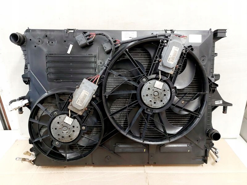 Audi q7 4l 3.0 tdi радиатор воды кондиционера вентиляторы 7l6121253b Киев