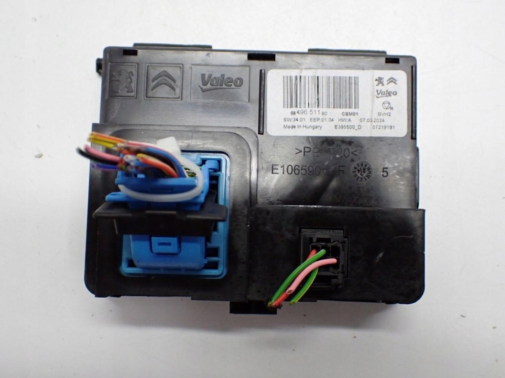 фото №1, Модуль кондиционера 9849651180 toyota proace ii berlingo iv scudo iii c3 iii