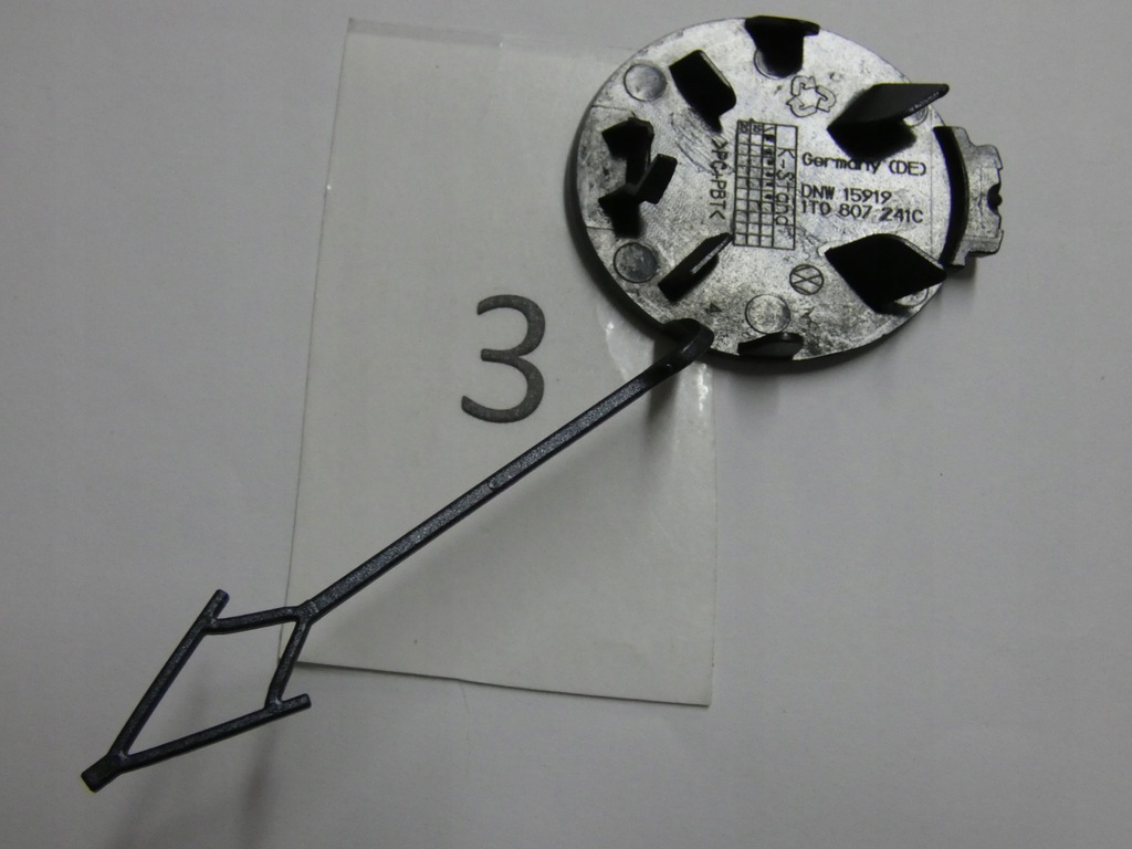 фото №12, Заглушка бампера передній, захист фаркоп буксирувальний vw caddy/ touran