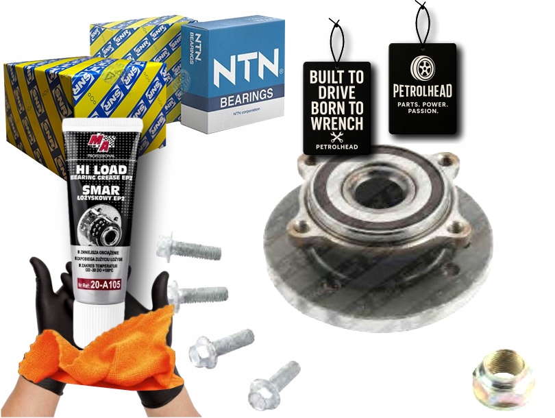 фото №1, Набір підшипник колеса з ступиця mini r50 r53 r52 #petrolhead pro+ kit7