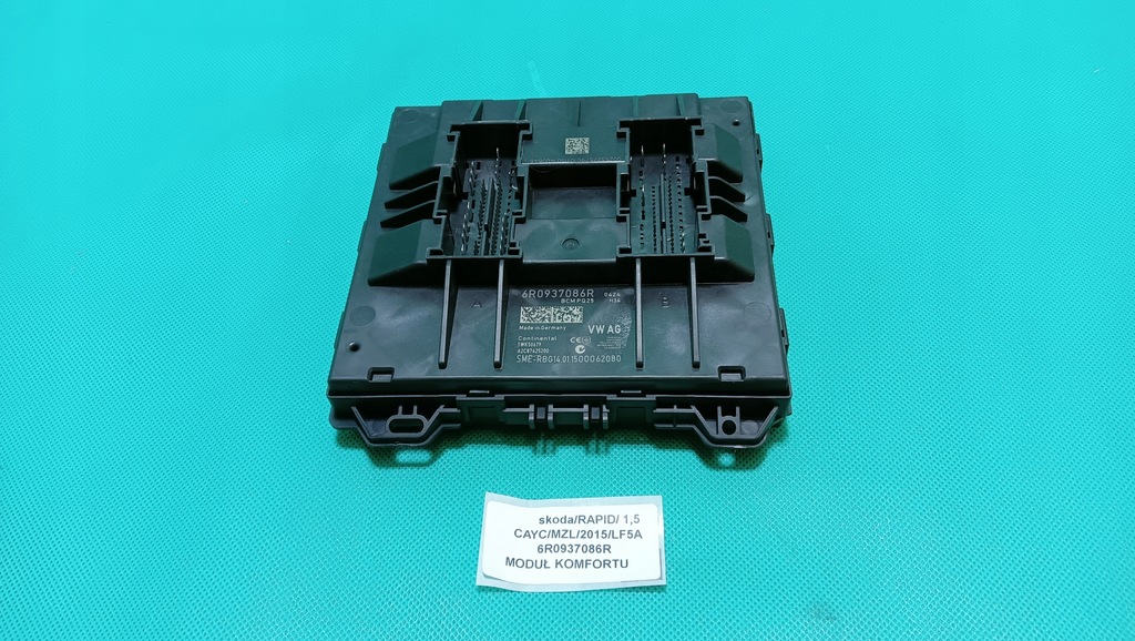 фото №1, Модуль комфорту skoda rapid 6r0937086r