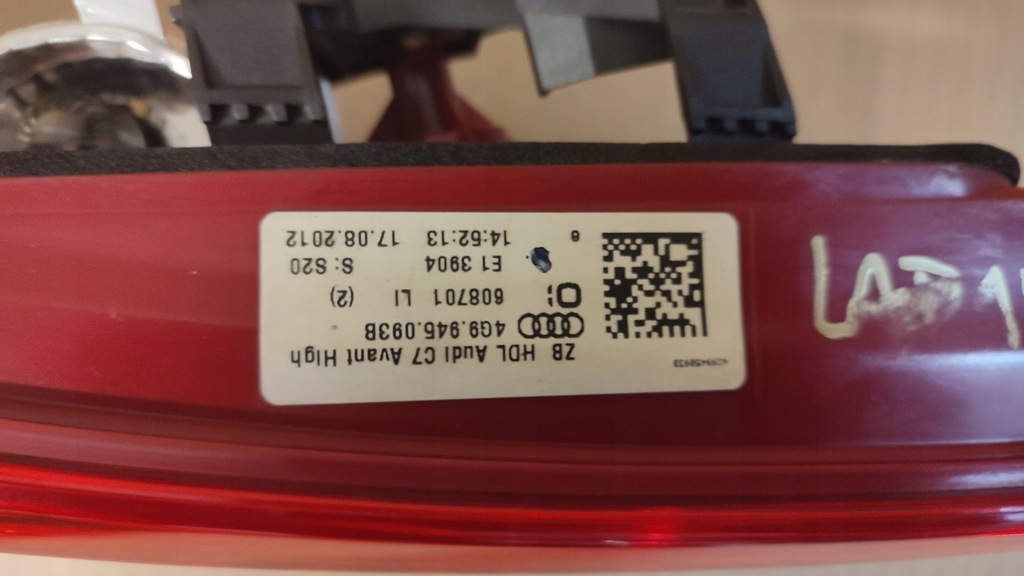 фото №9, Audi a6 c7 avant 4g9 комплект лампа задняя led