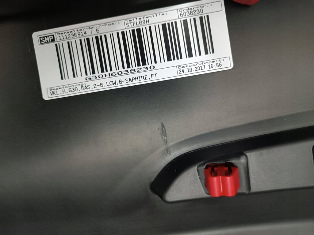 фото №7, Крышка багажника лампы w крышка бампер задняя kol. 475 bmw 5 g30