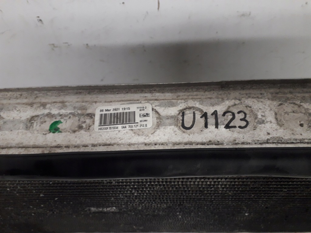 Volkswagen vw t5 t6 радиатор воды интеркулер 7e0121212b с Разборки