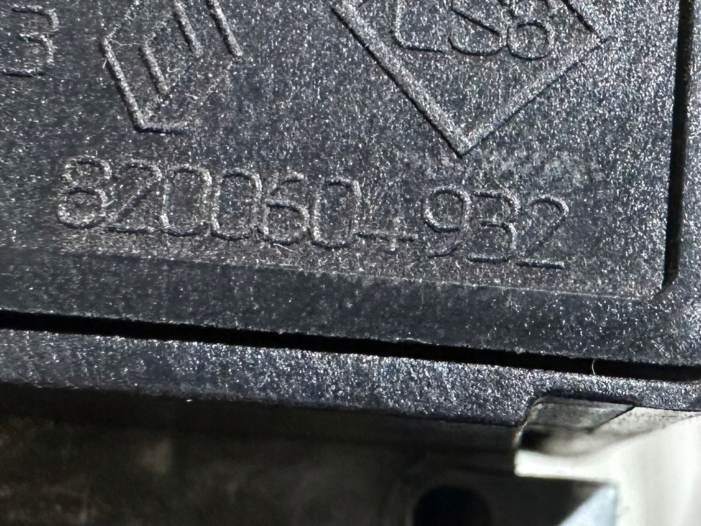 фото №6, Renault megane iii блокування керма вкладка 2x карта 8200604932