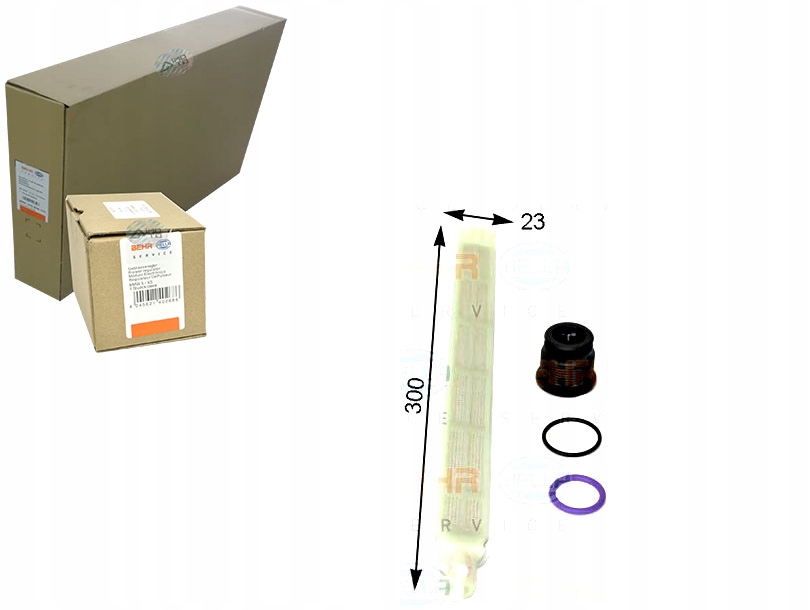 фото №1, Behr-hella осушувач кондиціонера vw up seat mii sk