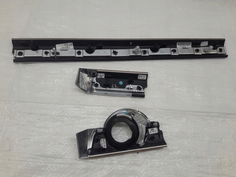 фото №6, Porsche cayenne 7p накладки dekor консолі drewno