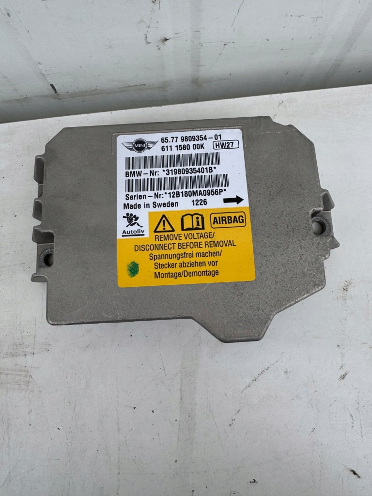 Купить Mini cooper r56 датчик подушка безопасности 9809354