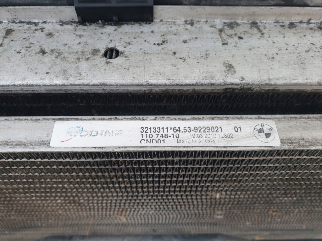 Bmw x1 e84 09-15 2.0d автоматическая коробка передач радиатор перед woda kliwa вентилятор Недорого