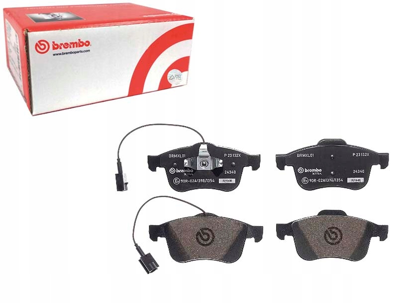 фото №1, Brembo p 23 132x набор тормозных колодок тормозных, тормоза дисковые