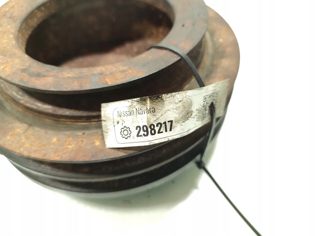 фото №7, Nissan navara шків колінчастого вала колінчастого 2.5 d 4x4 дизель 98kw 133 hp