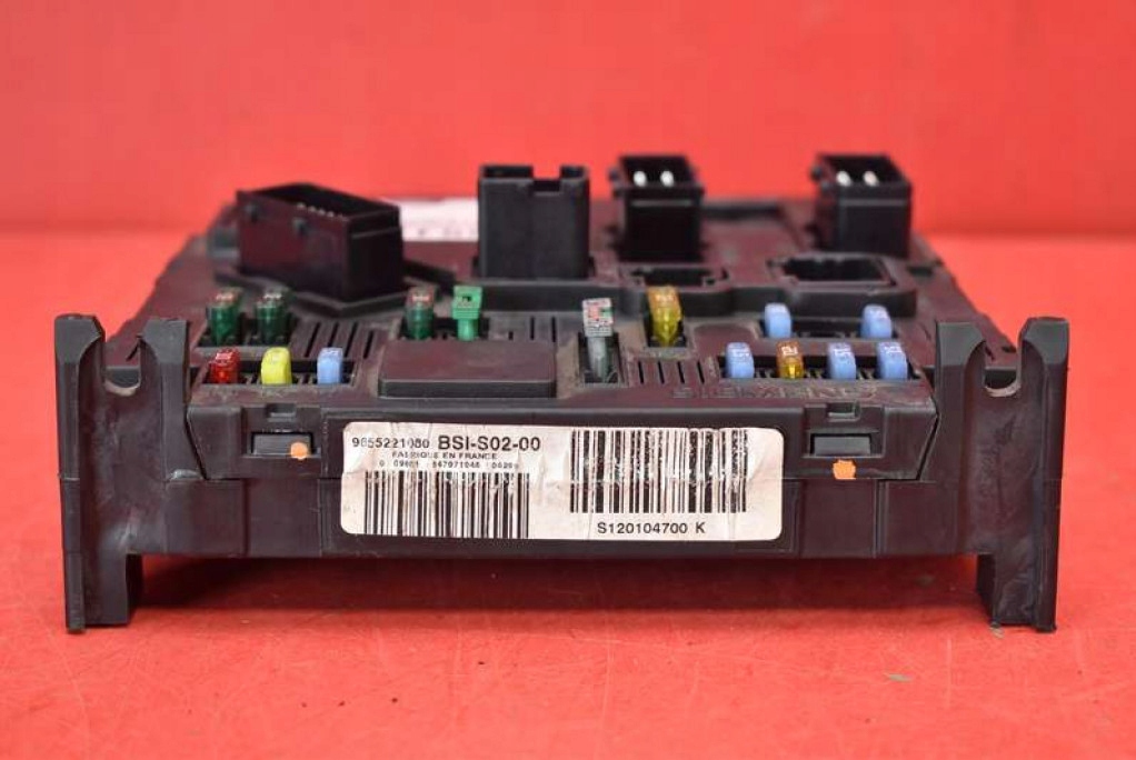 фото №6, Коробка предохранителей bsi 9655221080 peugeot 407 1.6 hdi 109 km 04-10