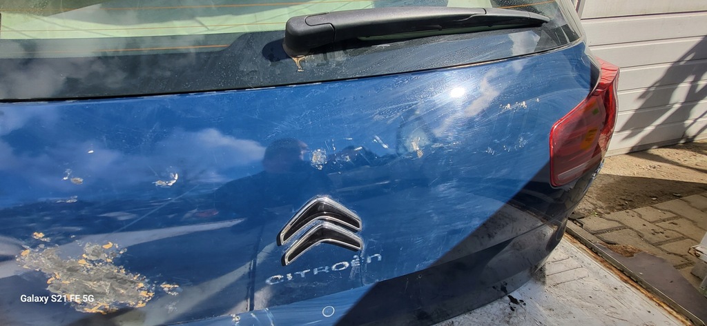 фото №8, Citroen c4 picasso ii задняя крышка багажника багажника задняя