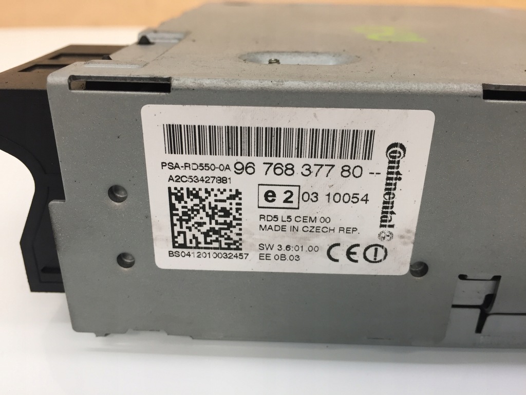 фото №3, Citroen ds4 радио cd 9676837780