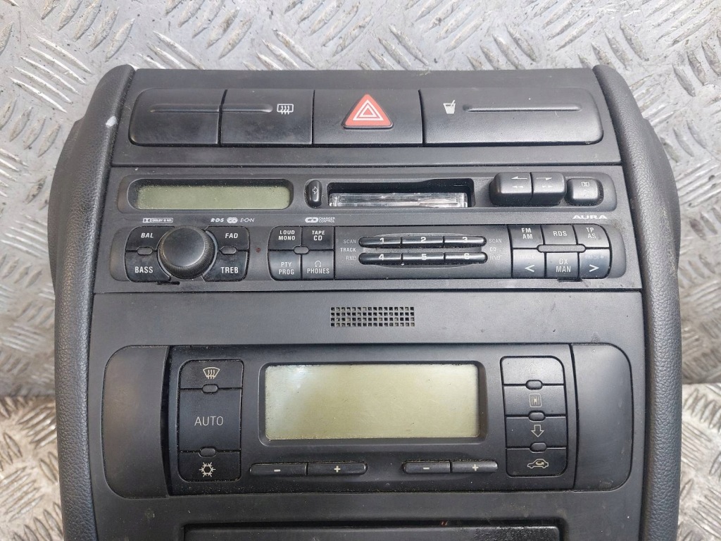 фото №3, Рамка консолі середня радіо панель обдув seat toledo ii 1m1862531c