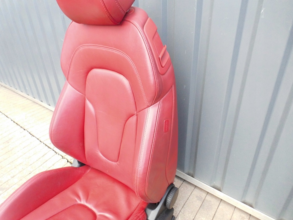 фото №9, Сидіння передній лівий водія audi tt 8j шкіра