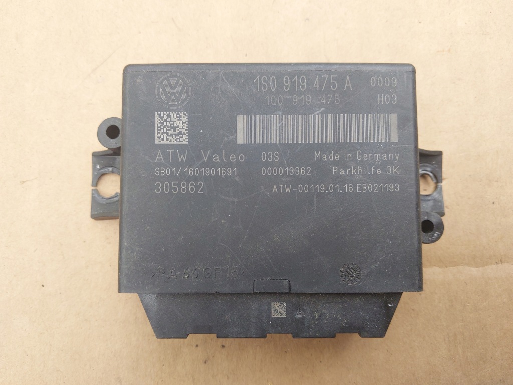 фото №1, Модуль блок управления pdc vw up 1s0919475a