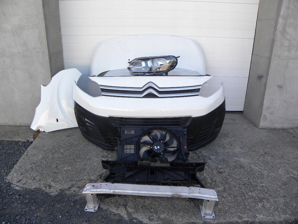 фото №1, Citroen jumpy iii 16-20 rok капот лампа левая, радиатор ,бампер