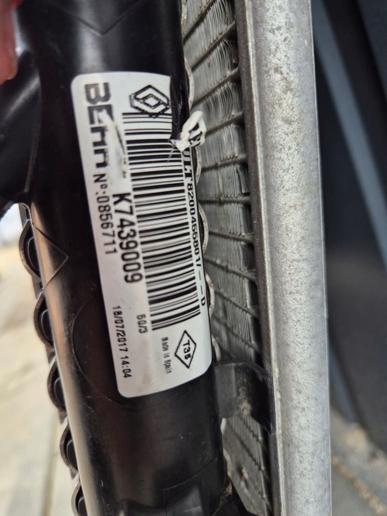 Ремень передний радиатор 1,5 dci renault kangoo iii 3 2013- #8854 Доставка