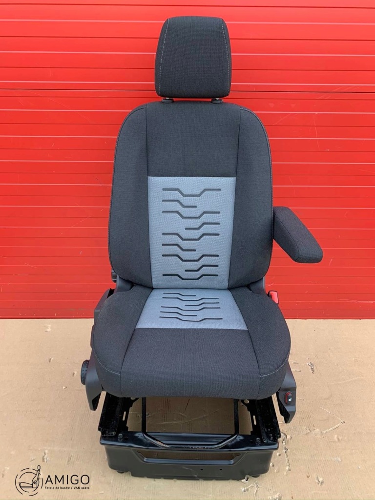 фото №1, Сидіння пасажира правий з підігрівом ford transit mk8 lub custom ecko