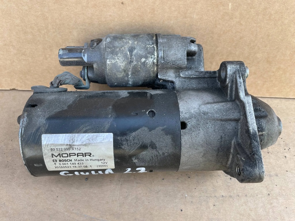 фото №1, Стартер alfa romeo оригінальний номер 0001149433