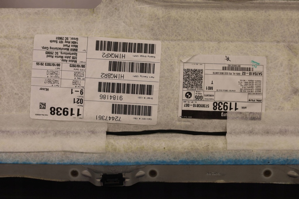 фото №7, Потолок подкрылок потолок панорама крыша bmw x5 g05 lci 5a70a18 m-pakiet