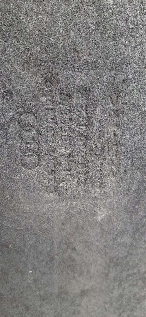 Подкрылок правый задняя audi a5 8t coupe 8t0810172b с Разборки