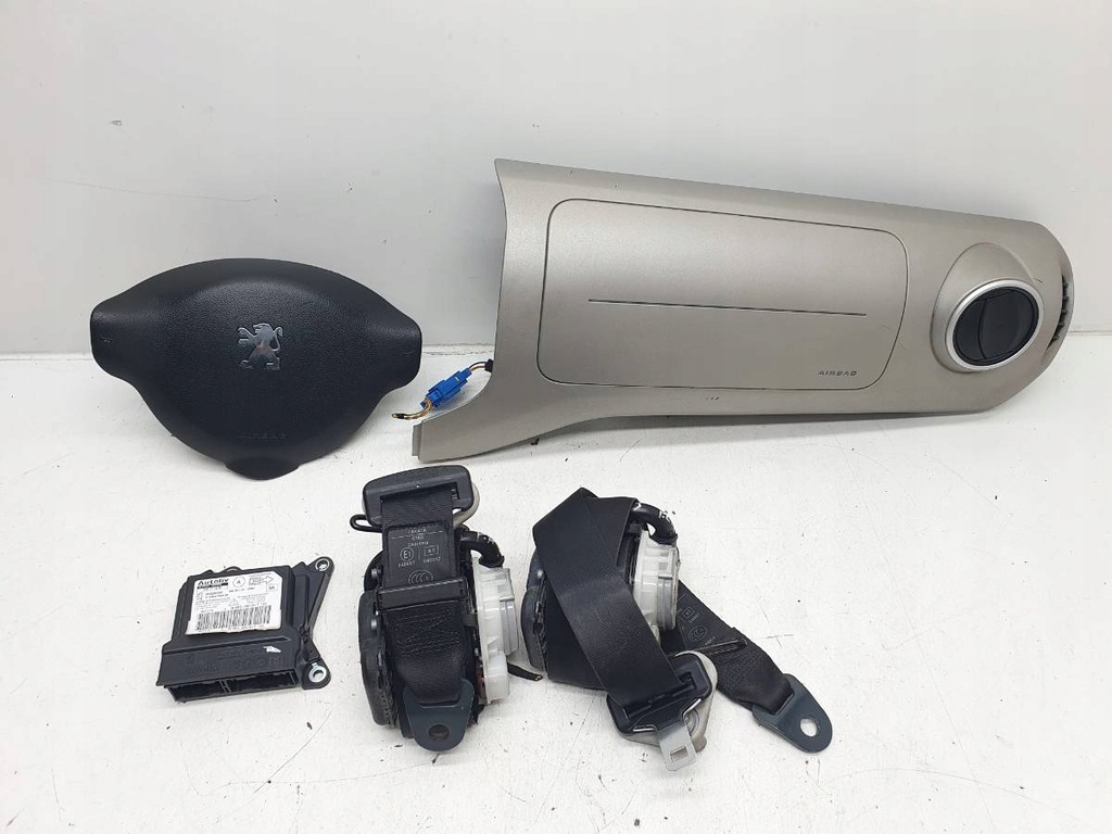 фото №1, Подушки безопасности ремни датчик подушка безопасности комплект peugeot partner ii europa