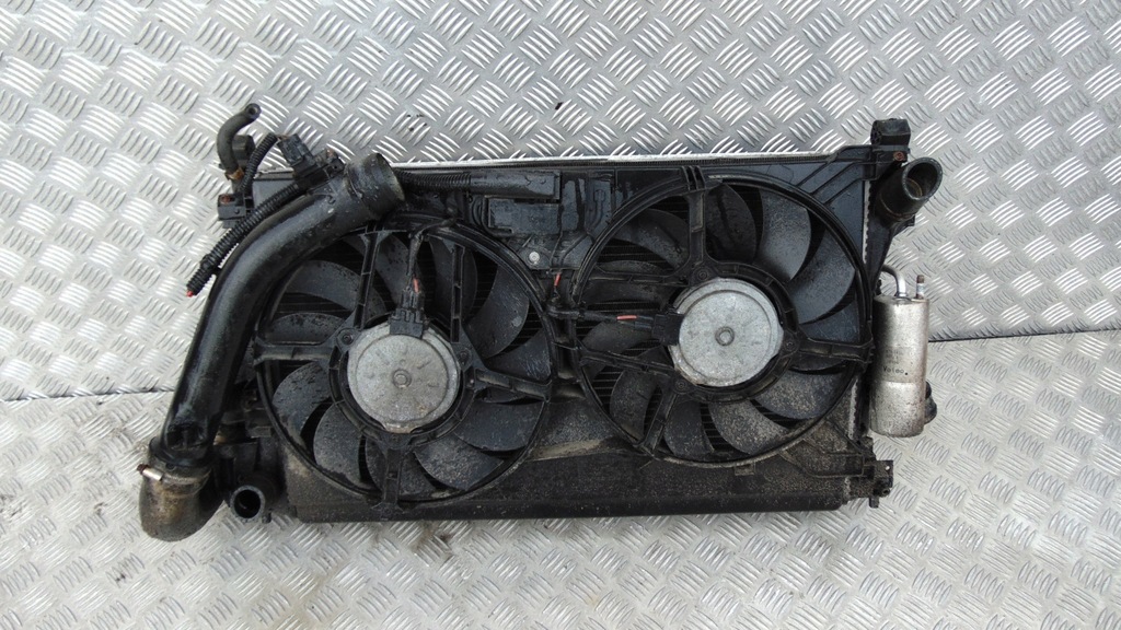 фото №12, Комплект радіатор vw passat b6 2.0 tdi