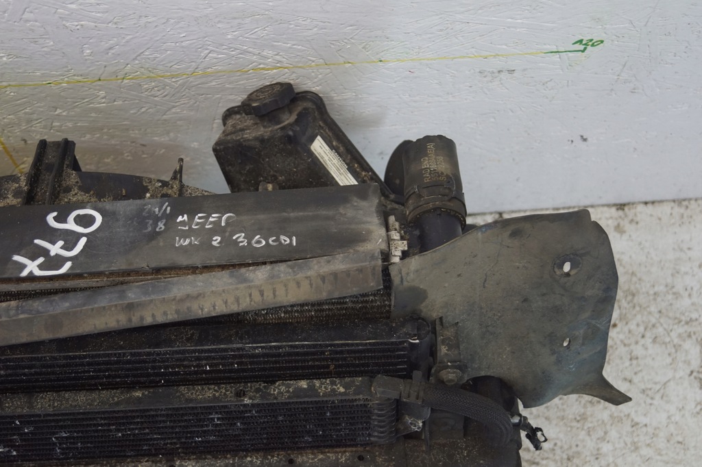 фото №11, Радіатор вентилятор jeep grand cherokee wk 3.0crd