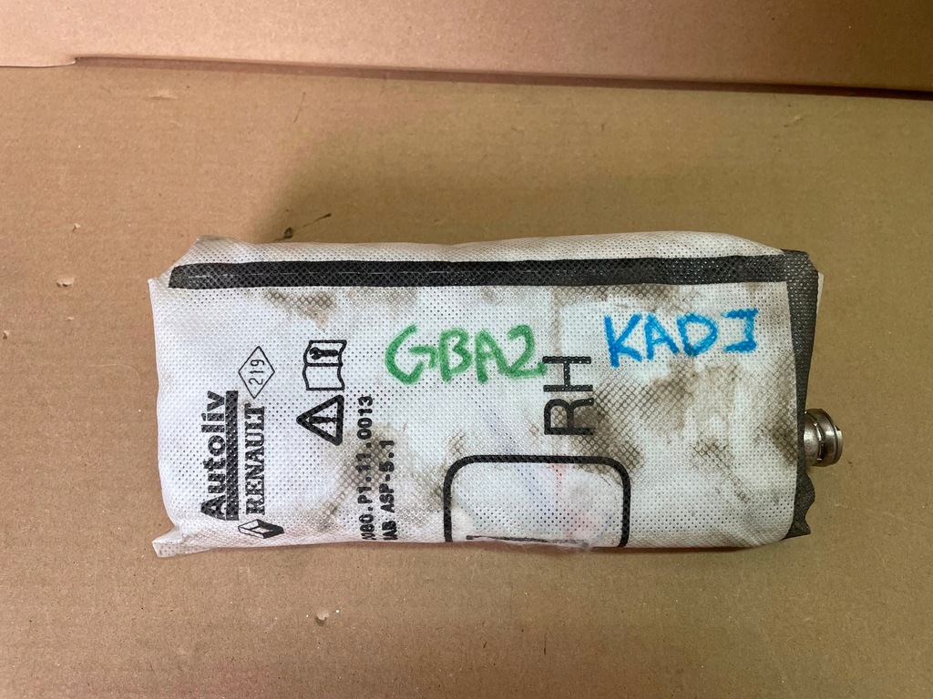 фото №1, Renault kadjar подушка сиденье правая подушка безопасности