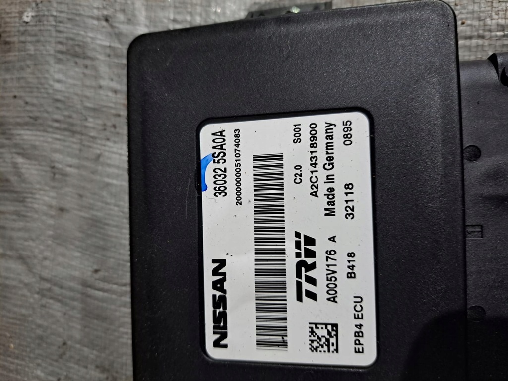 фото №1, Nissan leaf ii ze1 модуль блок управления 360325sa0a