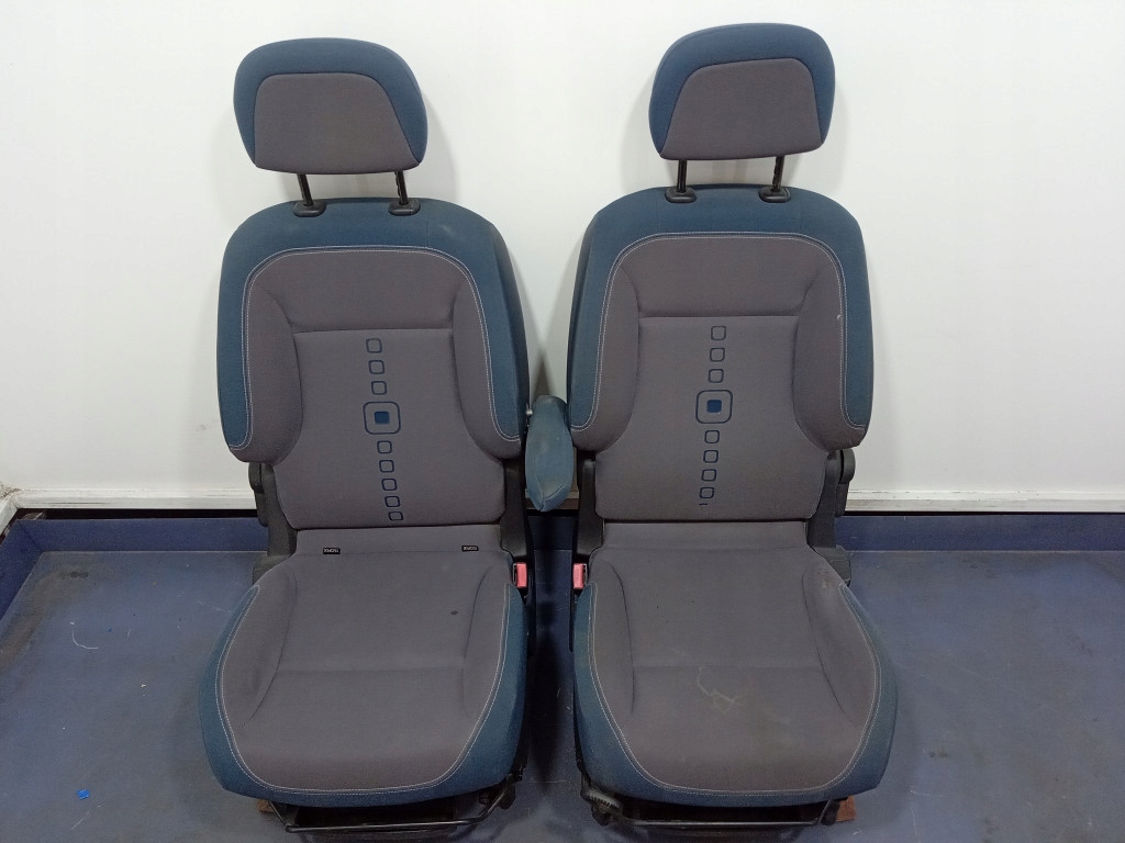 фото №6, Citroen berlingo ii 08- multispace сидіння перед задня 5 осіб комплект