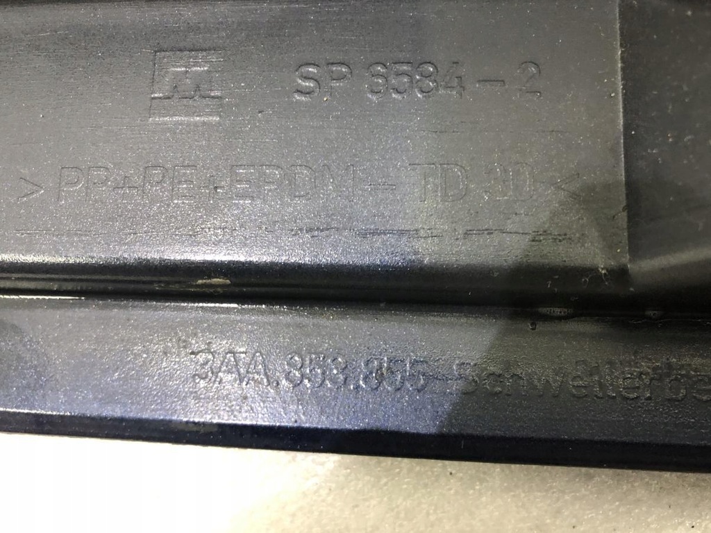 фото №15, Молдинг поріг ліва 3aa853855 vw passat b7