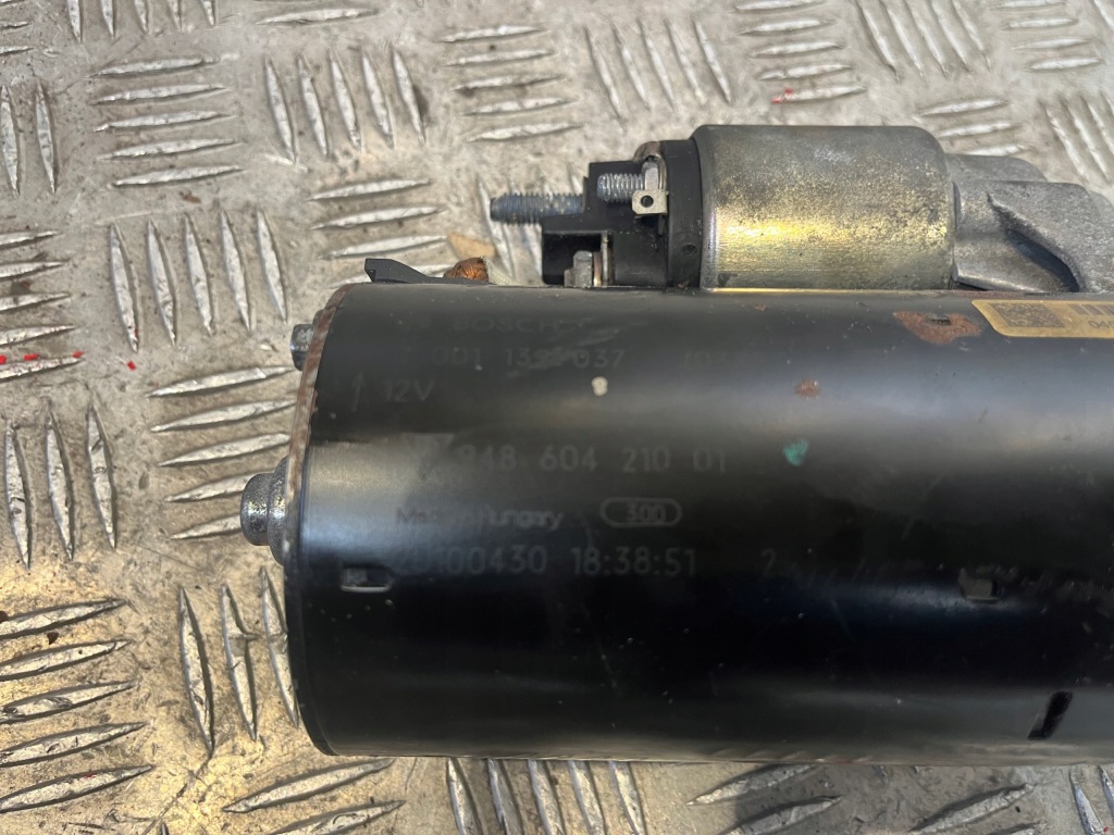 фото №5, Стартер 10 зубьев porsche panamera 970 4.8 bit m4870 94860421001