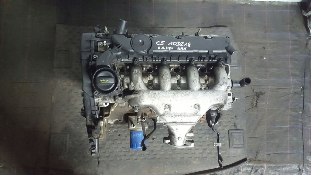 фото №1, Двигатель 10dz18 citroen 2,2 hdi
