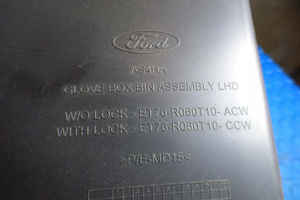 фото №11, Бардачок пассажира europa courier ii mk2