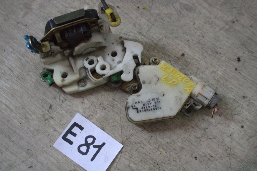 фото №1, Замок дверь привод левый перед nissan almera