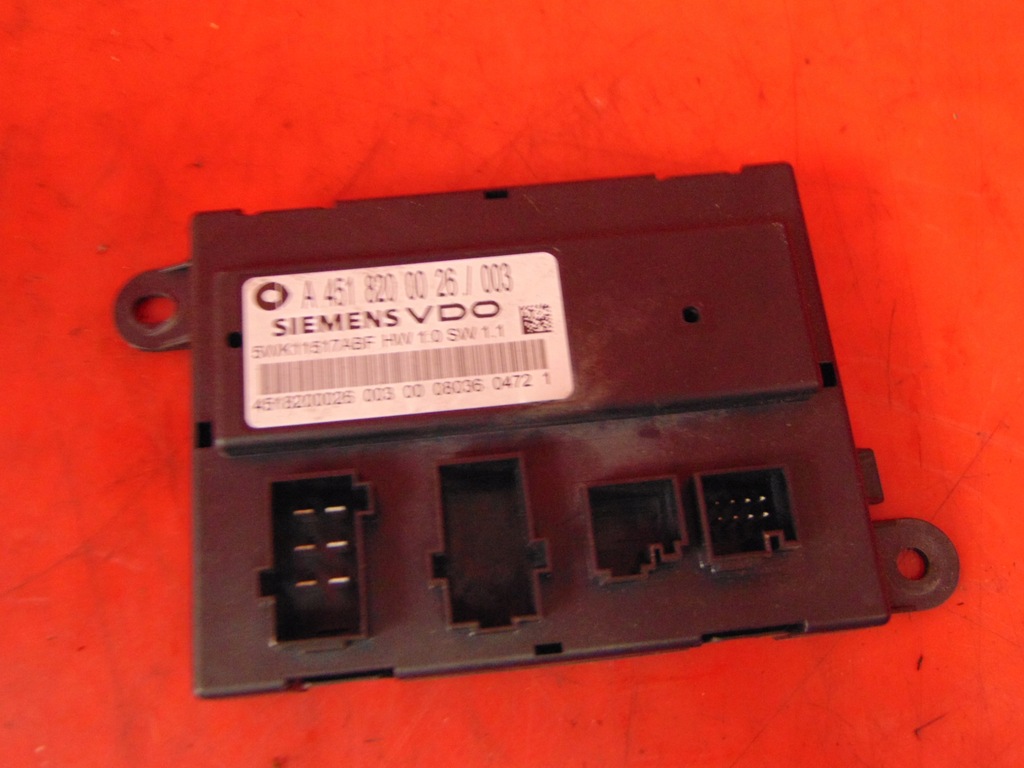 фото №1, Smart fortwo ii 451 модуль блок управления bsi a4518200026