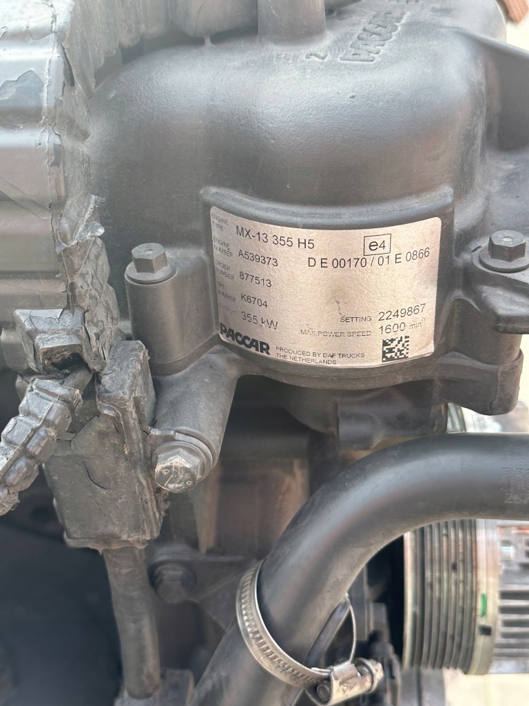 фото №6, Daf xf xg xg+ xd двигун 480km mx-13 355 h5 kompletny 2023r 50tys.km przebie