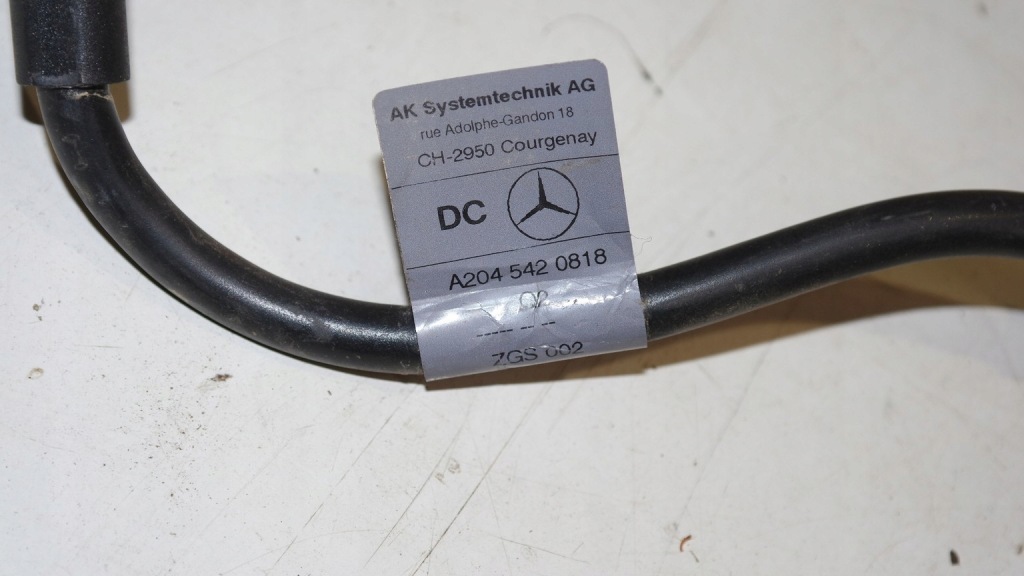 фото №3, Клемма минусовая шланг mercedes w204 1.8