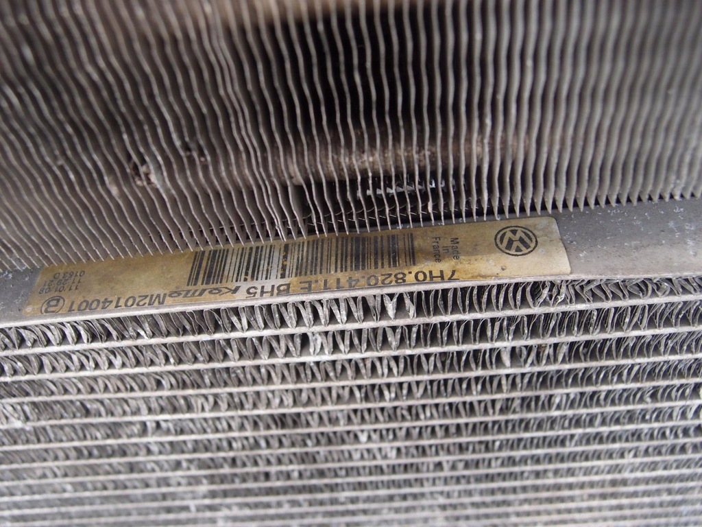 фото №6, Pas передній радіатор vw transporter t5 2.5 tdi