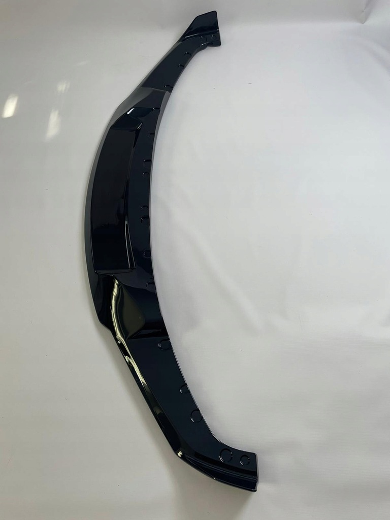 фото №13, Bmw f30 f31 передня накладка спліттер спойлер mad look чорний блиск