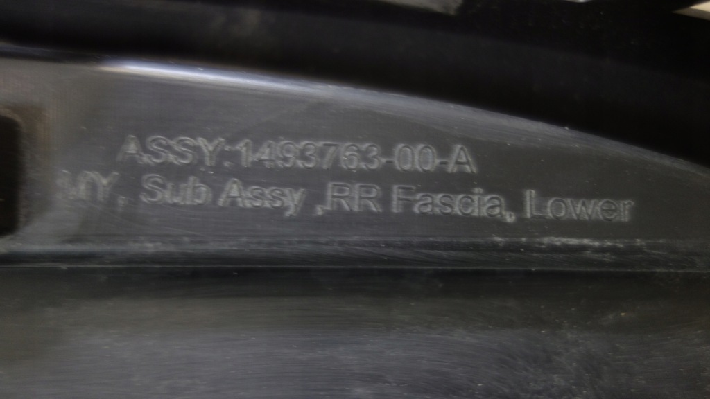 фото №9, Tesla 3/y дифузор накладка спойлер бампера задня