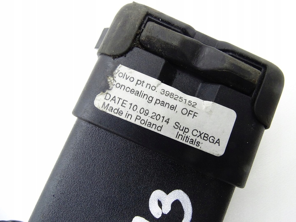 фото №9, Шторка багажника задняя задняя czarna volvo v60 i 39825152