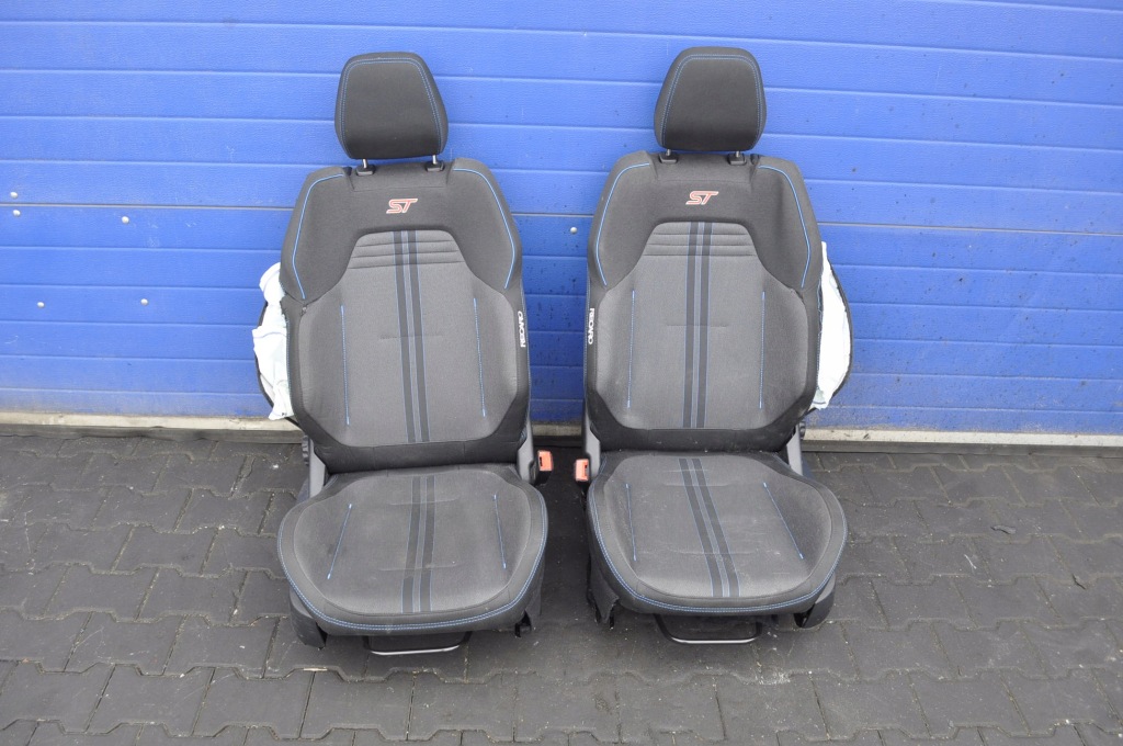 фото №9, Ford fiesta mk8 st 3d переходник салона сиденья recaro заднее сиденье обшивки kpl