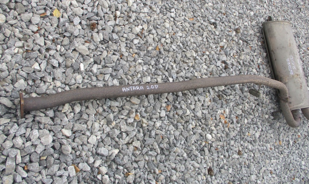 Гаситель труба выхлопная opel antara 2.0 d Доставка