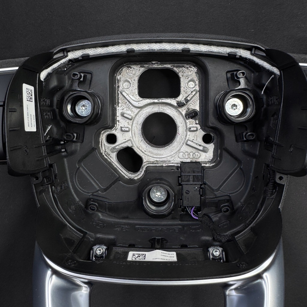 фото №6, Audi rsq8 sq8 q8 q7 sq7 4m8 воздуховод alcantara серая нитка лепестки переключения rs