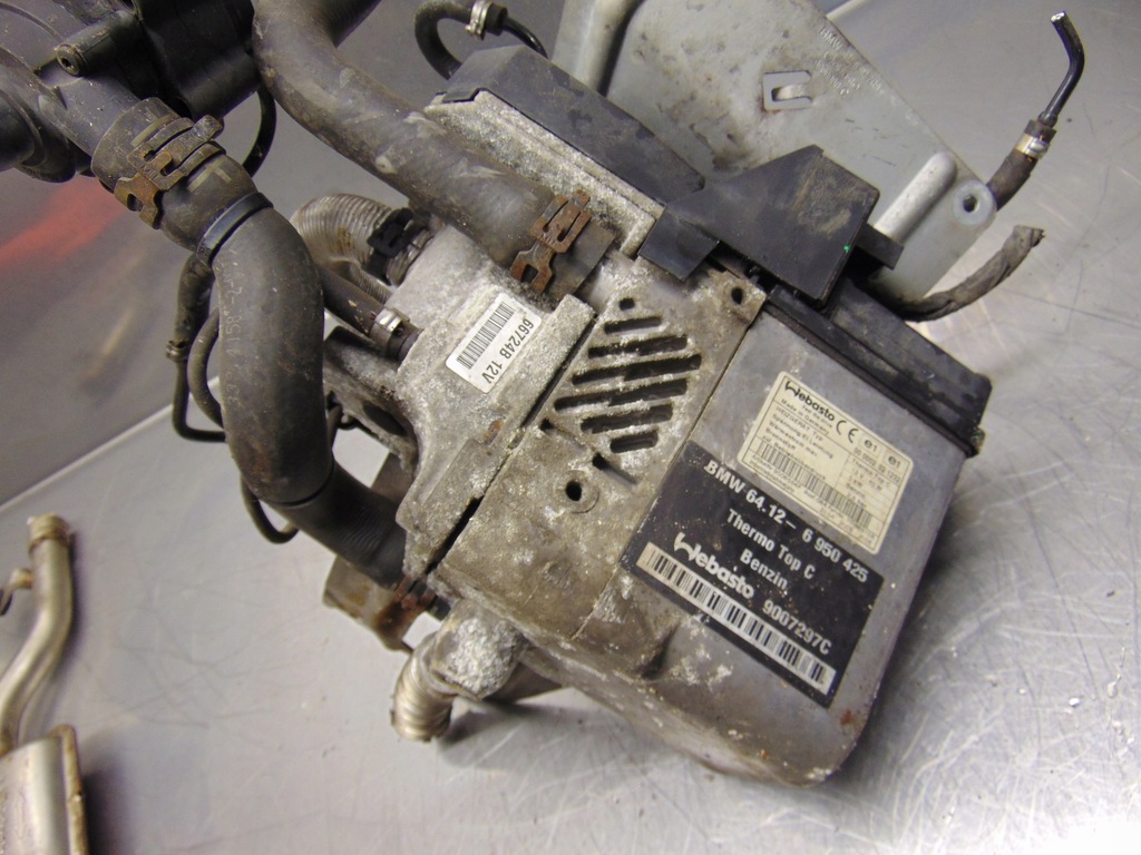 фото №7, Webasto обігрівач стояночний bmw 5 e60 e61 2.5 бензин europa