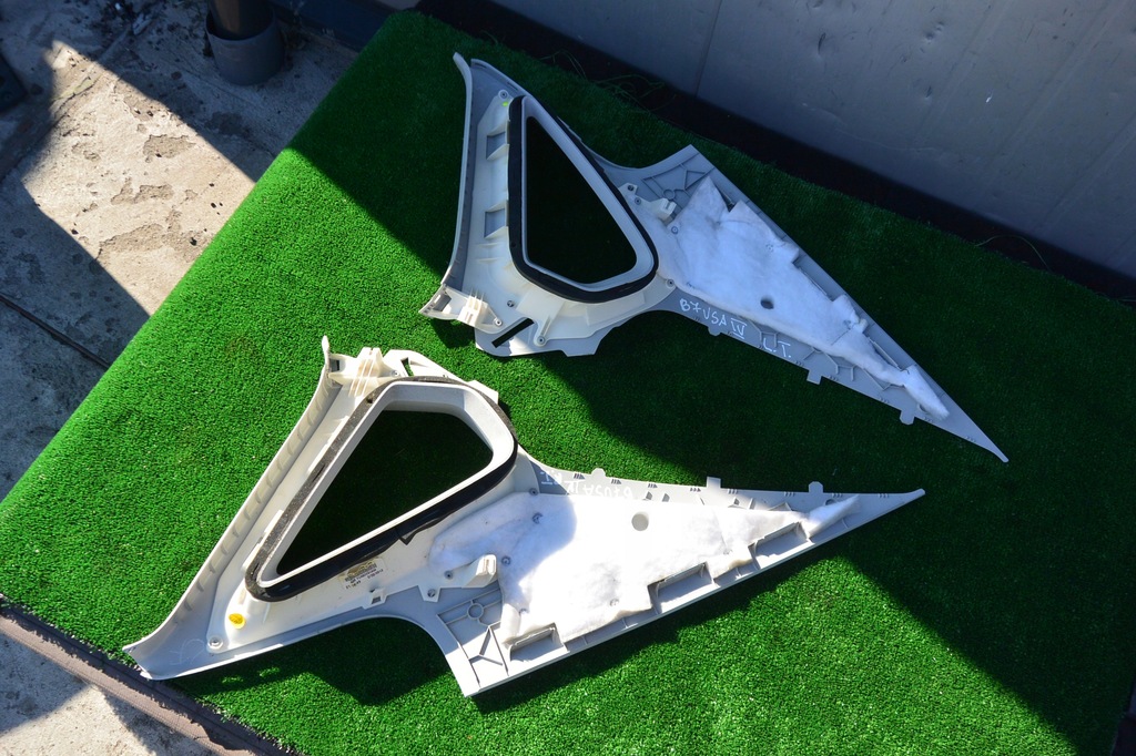 фото №5, Vw passat b7 usa защита стойка задняя kpl серые